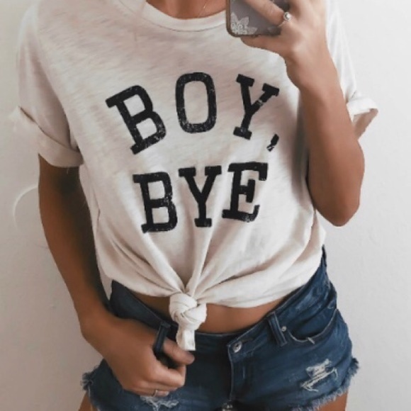 🔥sale🔥ONE LEFT!  Boy Bye shirt - Picture 2 of 3